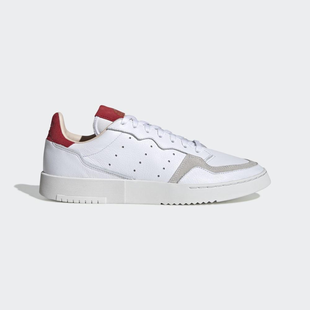 Originals Adidas Supercourt Dama Romania - Albi/Rosii Inchis EF9181